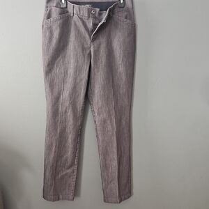 Lee Flex Motion Straight Leg Pants - Gray
